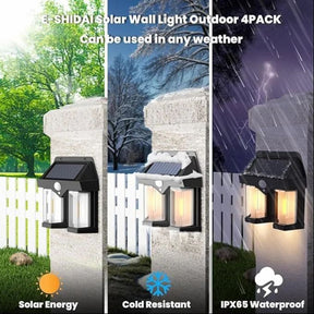 DUAL SOLAR LED MOTION SENSOR LIGHT